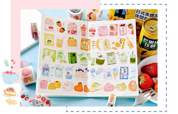 Japanese Snacks [Matcha] Washi Tape