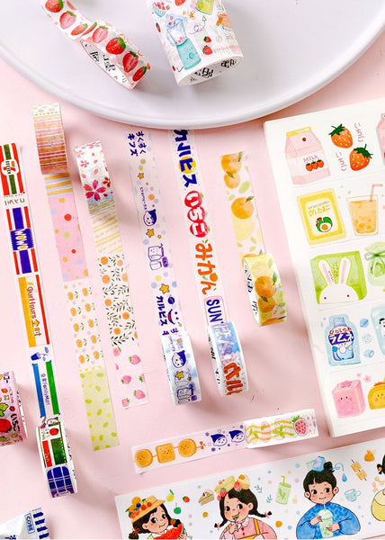 Japanese Snacks [Japanese Words] Washi Tape