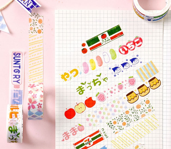 Japanese Snacks [Calpis Drink] Washi Tape