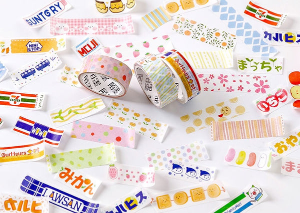 Japanese Snacks [Calpis Drink] Washi Tape
