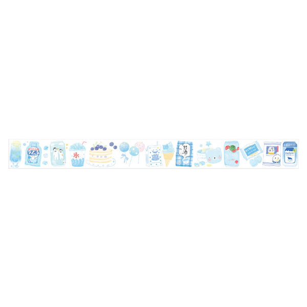 Japanese Snacks Blueberry Washi Tape