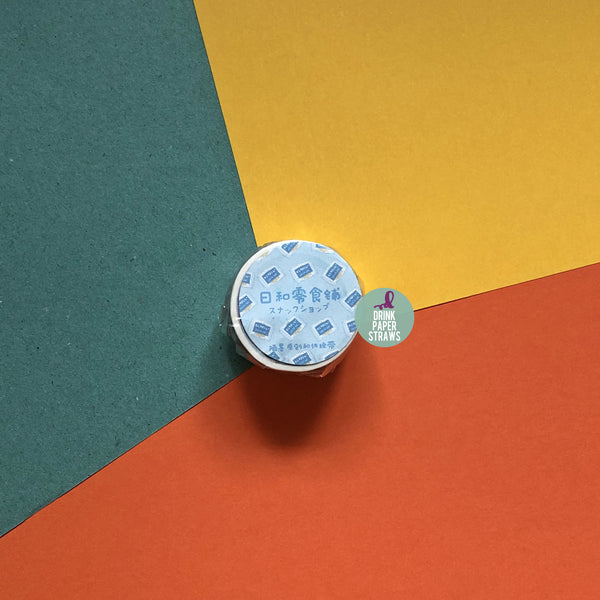 Japanese Snacks Blueberry Washi Tape
