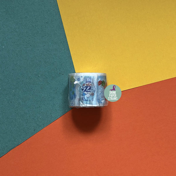 Japanese Snacks Blueberry Washi Tape