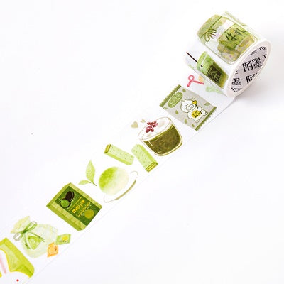 Japanese Snacks Matcha Washi Tape