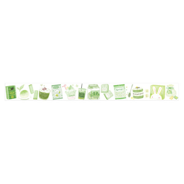 Japanese Snacks Matcha Washi Tape