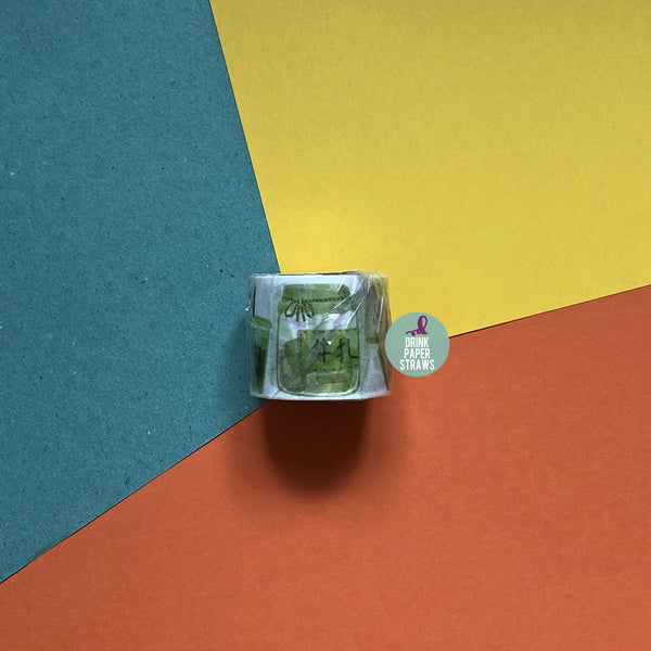 Japanese Snacks Matcha Washi Tape