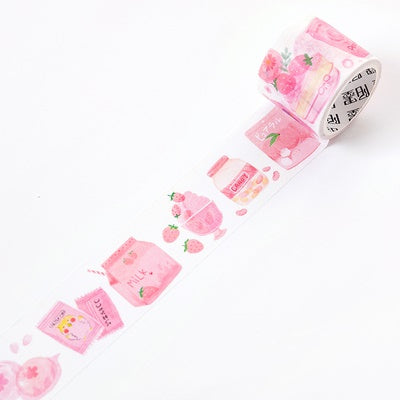 Japanese Snacks Peach Washi Tape