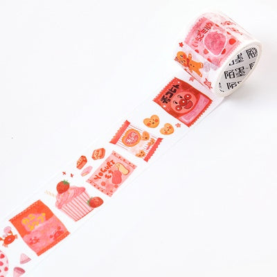 Japanese Snacks Strawberry Washi Tape