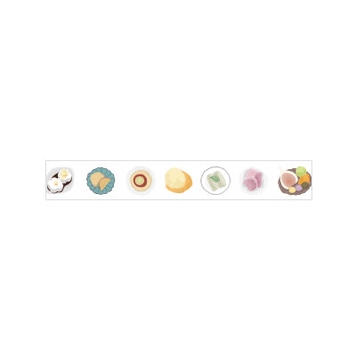 Japanese Sweets Washi Tape