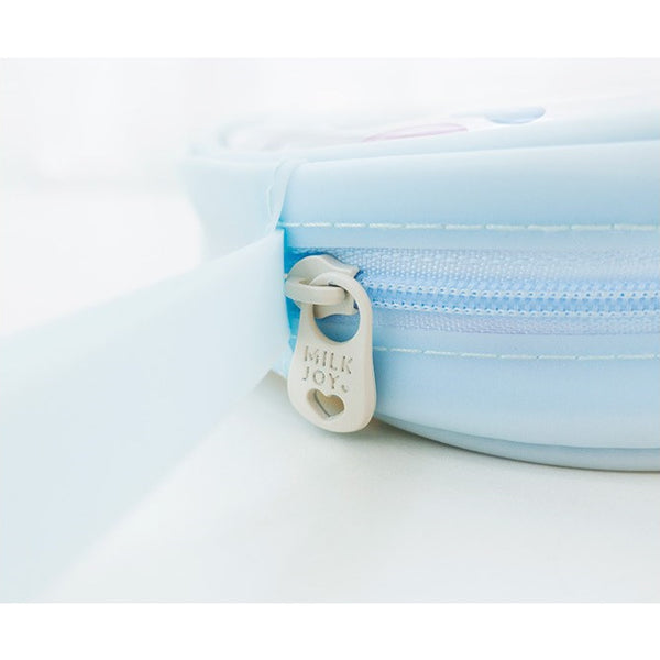Jelly Bean Bear [Bubbles] Round Pouch By Milkjoy