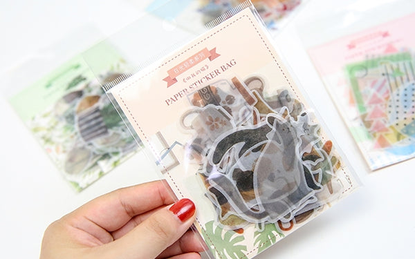 Elegant Kitty Cats Sticker Pack