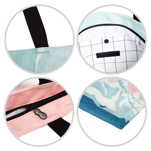Landscape [Airplane] Tote Bag By YIZI STORE