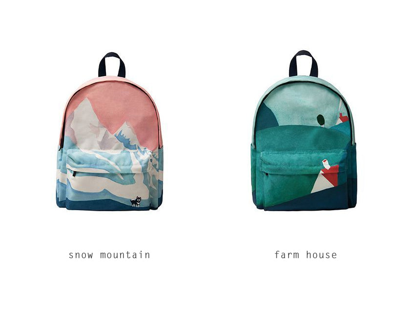 Landscape Backpack By YIZI STORE