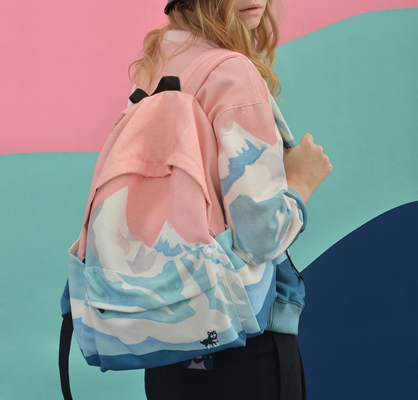 Landscape Backpack By YIZI STORE