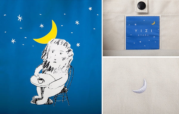 Lion Lifestyle Tote Bag By YIZI
