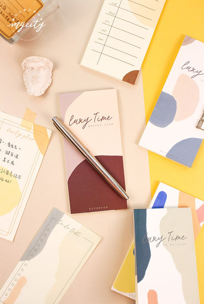 Lazy Time [Weekly Plan] Notepad