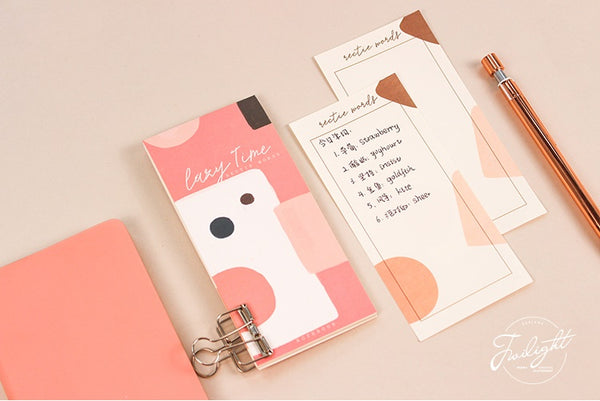 Lazy Time [Rectie Words] Notepad