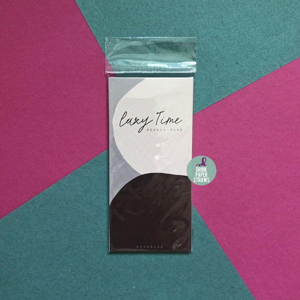 Lazy Time Weekly Plan Notepad