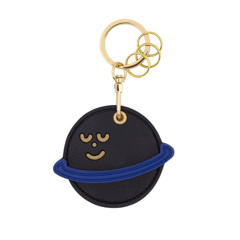 Leather Bag [Planet] Key Chain By U-Pick