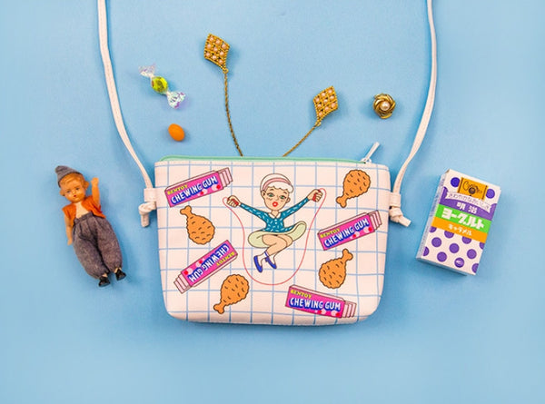 Chewing Gum Semi Transparent Sling Bag By Bentoy