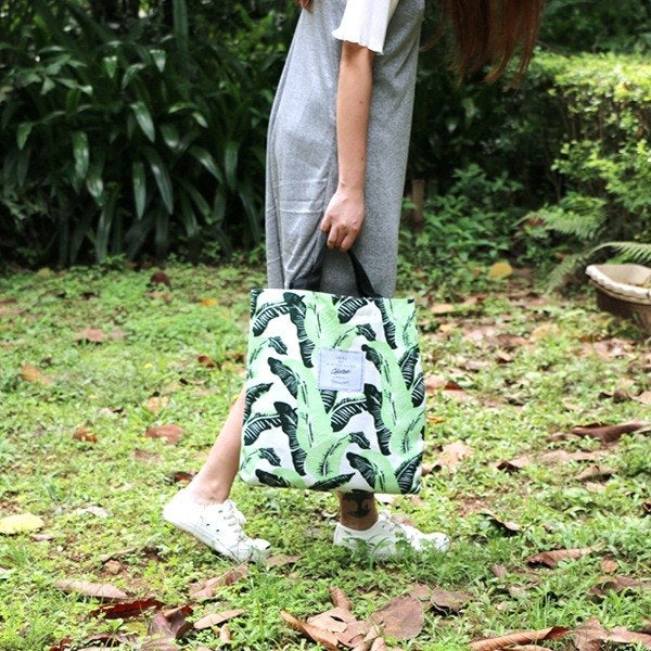 Plants [Banana Leaves] Tote Bag By Colourup