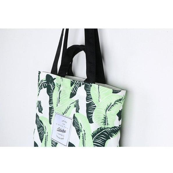 Plants [Banana Leaves] Tote Bag By Colourup
