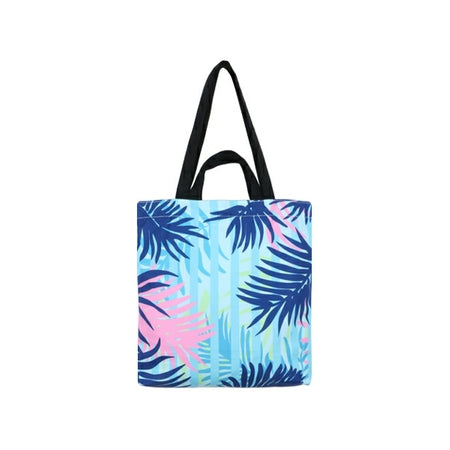 Plants [Blue Leaves] Tote Bag By Colourup