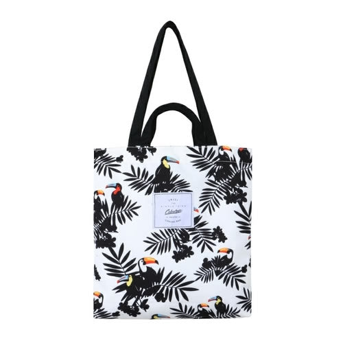 Plants Toucan Tote Bag By Colourup
