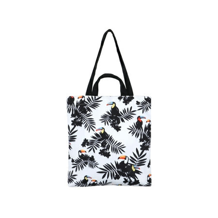 Plants Toucan Tote Bag By Colourup