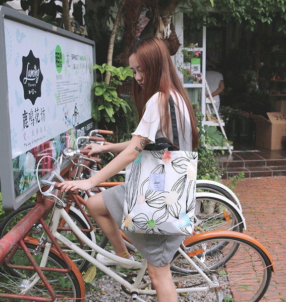 Plants [Watercolour Leaves] Tote Bag By Colourup