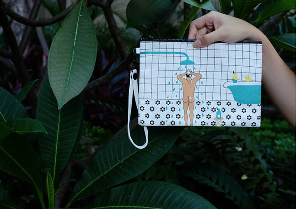 Life in the Room Pouch Shower By YIZI STORE