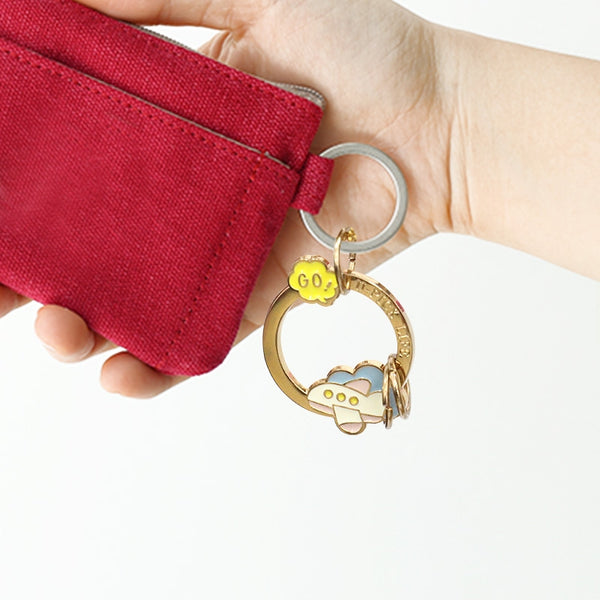 Life Is A Journey Go Airplane Key Chain By U-Pick