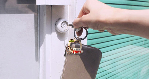Life Is A Journey Key Chain By U-Pick Mountain Bus