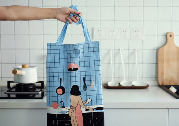 Life in the Room Cooking Tote Bag By YIZI STORE