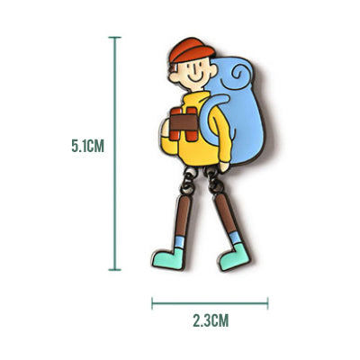 Life Is A Journey Boy Pin By U-Pick