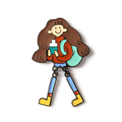 Life Is A Journey Girl Pin By U-Pick