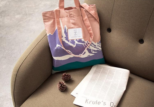 Lifestyle [Snow Mountain] Tote Bag by YIZI STORE