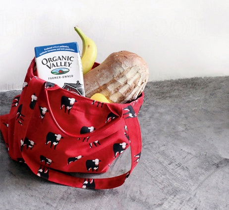 Lifestyle [Cow] Tote Bag By YIZI STORE