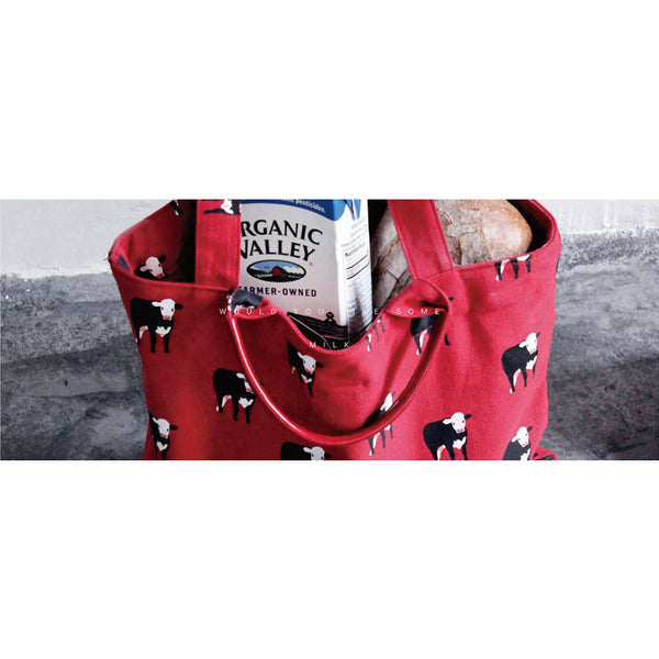Lifestyle [Cow] Tote Bag By YIZI STORE