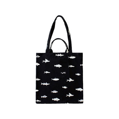 Lifestyle Fish Tote Bag By YIZI STORE