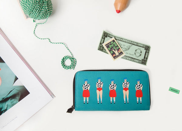 Lily & Lucy [Polka Dot] Long Wallet By YIZI STORE X KOMESHOP