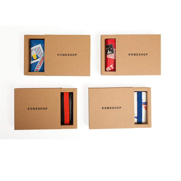 Little Monster [White] Short Wallet By YIZI STORE X KOMESHOP