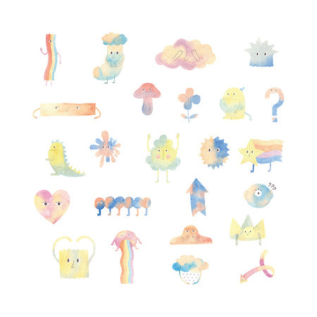 Elegant Little Monsters Sticker Pack