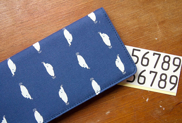Polar Bear Whimsical Animals Long Wallet By Batu