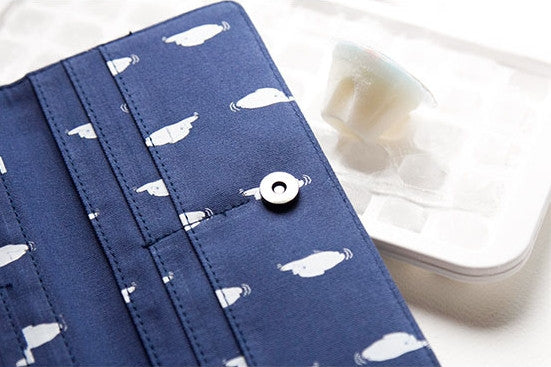 Polar Bear Whimsical Animals Long Wallet By Batu