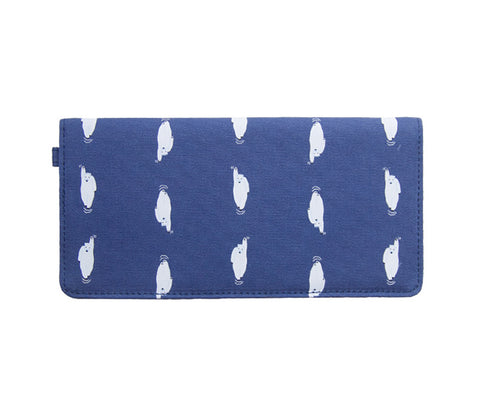 Whimsical Animals [Polar Bear] Long Wallet By 八涂 BaTu