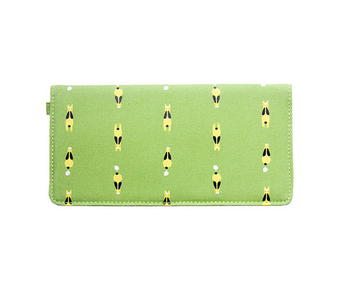 Whimsical Animals Rabbit Long Wallet By 八涂 (BaTu)
