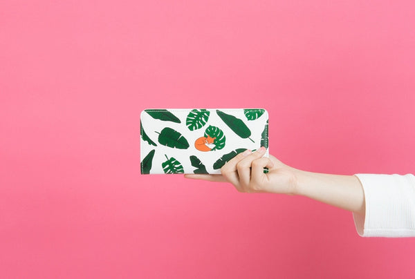 Lovely Animals Fox Long Wallet By Kiitos Life