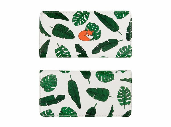 Lovely Animals Fox Long Wallet By Kiitos Life