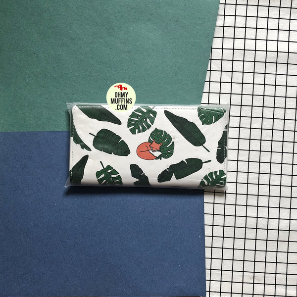 Lovely Animals Fox Long Wallet By Kiitos Life